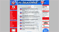 Desktop Screenshot of fotbal-zelatovice.cz